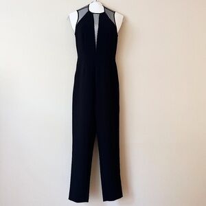 BCBGeneration NWT Black Dressy Jumpsuit Sz 4